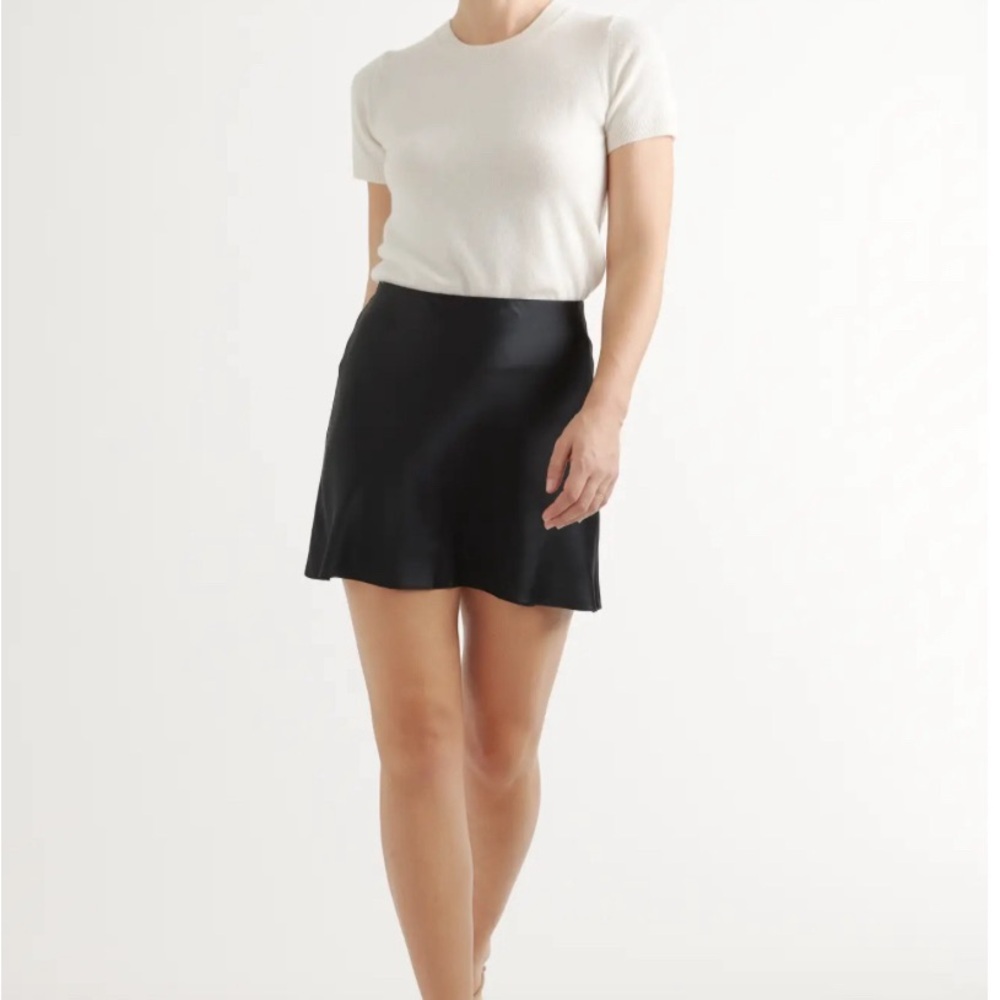 Quince Silk Skirt